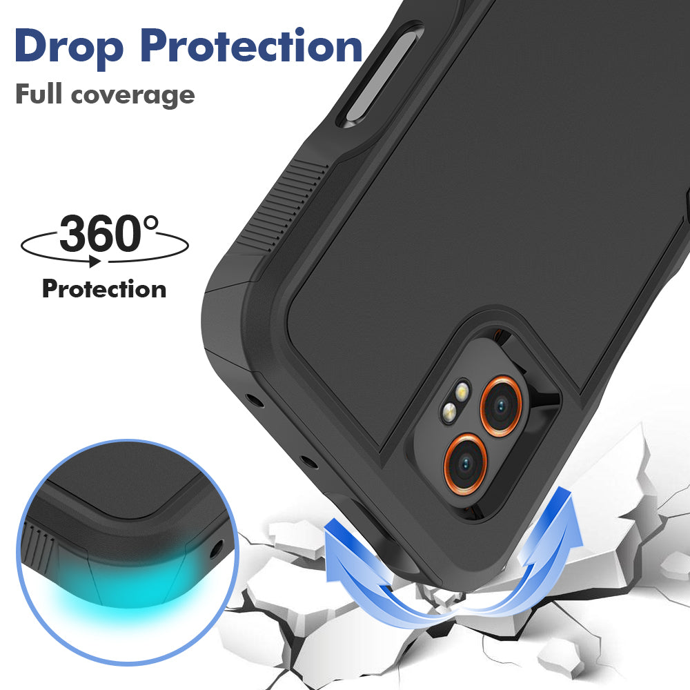 TECHGEAR Tough Rugged Case for Samsung Galaxy XCover 7 Pro | Heavy Duty Shockproof Protective Work Phone Cover