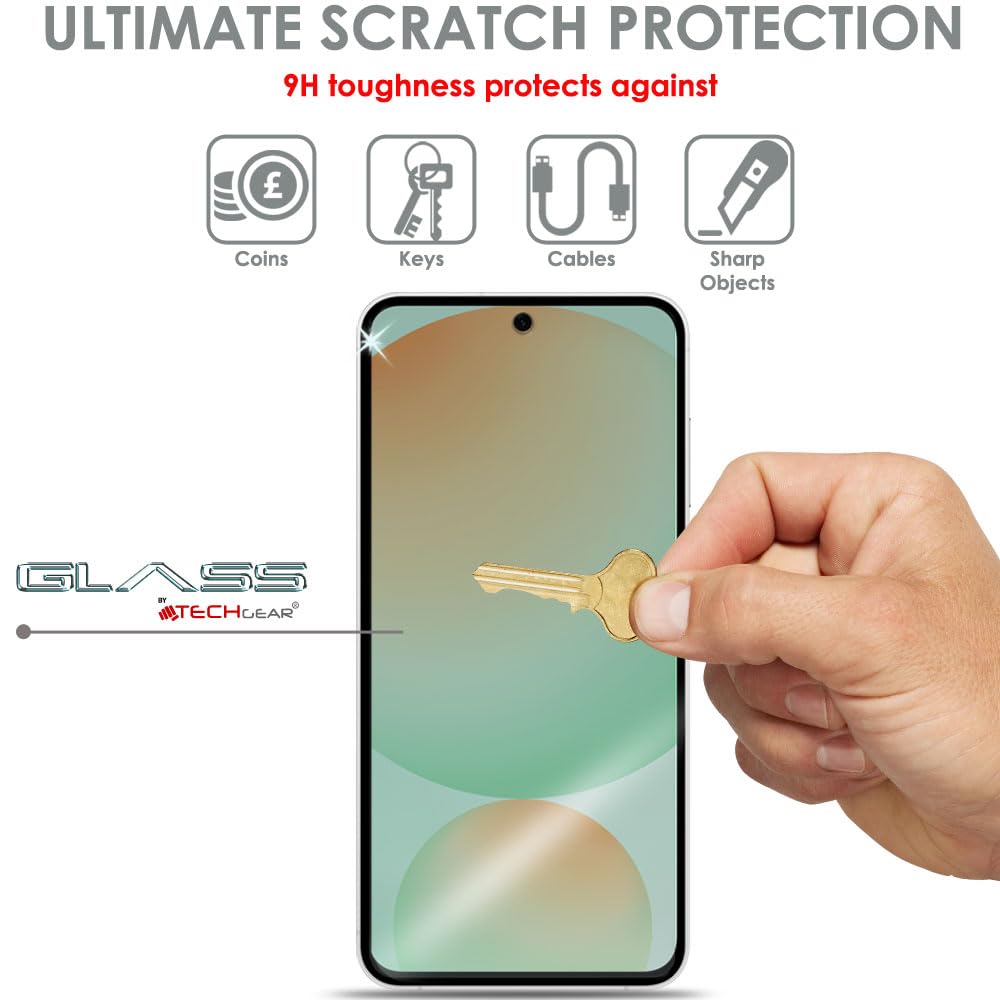 Samsung Galaxy S24 FE Anti Spy, Privacy Full Coverage 3D Tempered Glass Screen Protectors