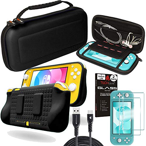 Switch Lite Slim Case & Accessory Bundle