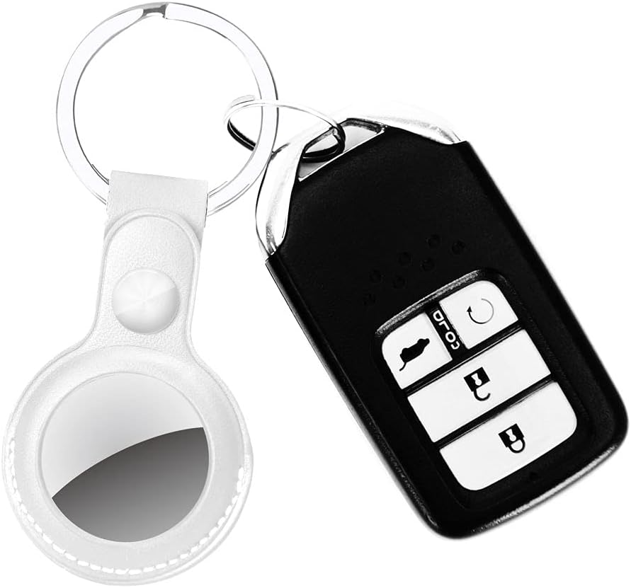 Premium PU Leather Easy Carry AirTag Cover