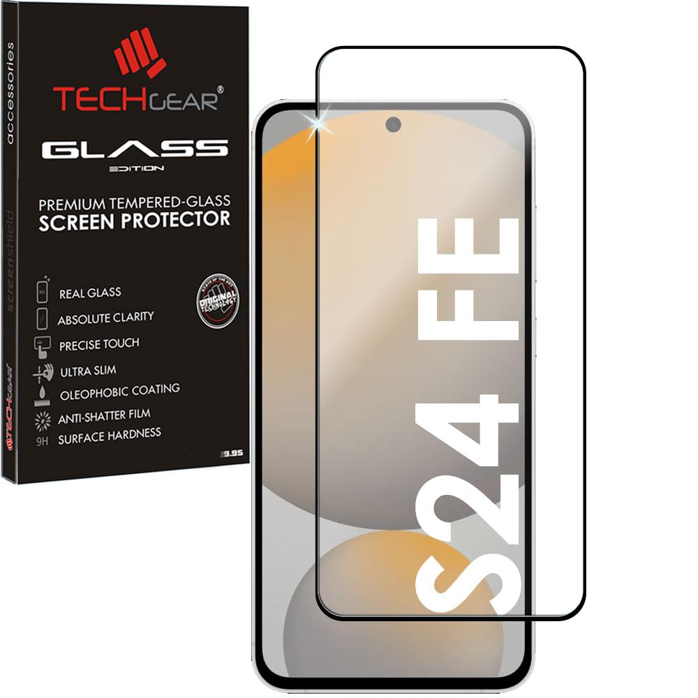 Samsung Galaxy S24 FE Full Coverage 3D Tempered Glass Screen Protectors