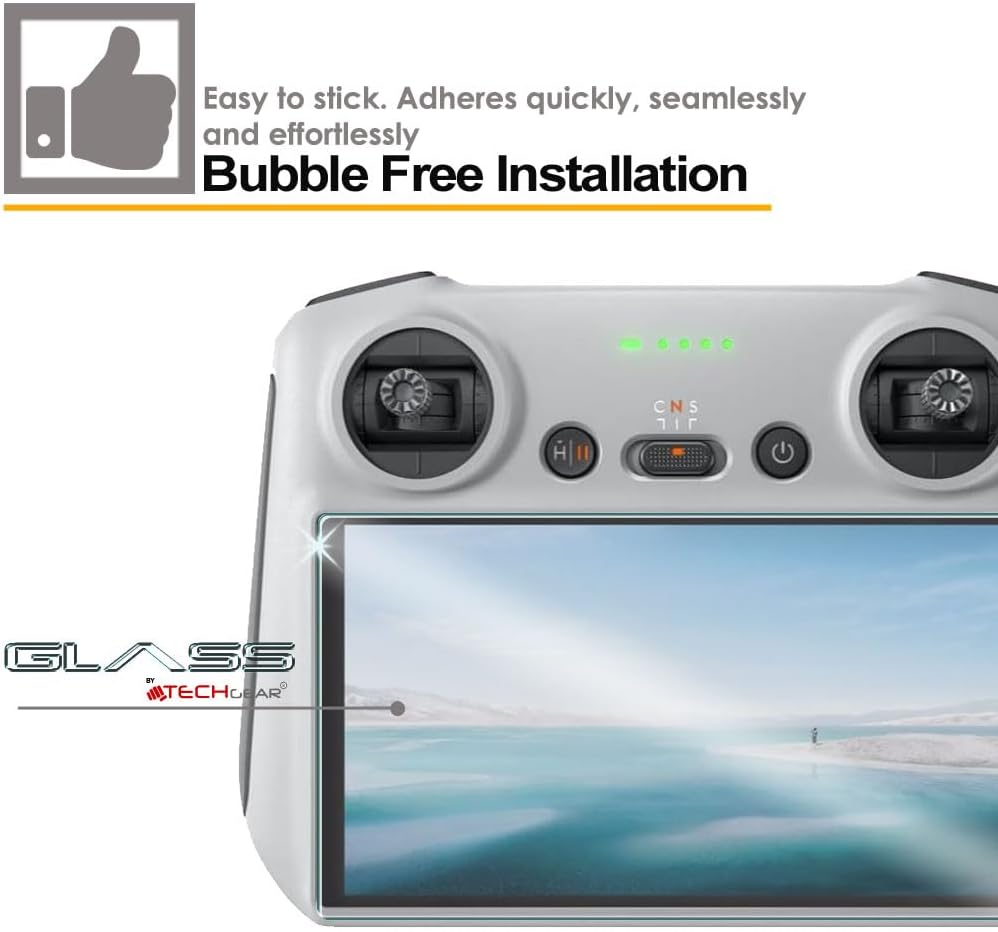 DJI RC / DJI RC 2 Anti Glare, Matte Tempered Glass Screen Protectors