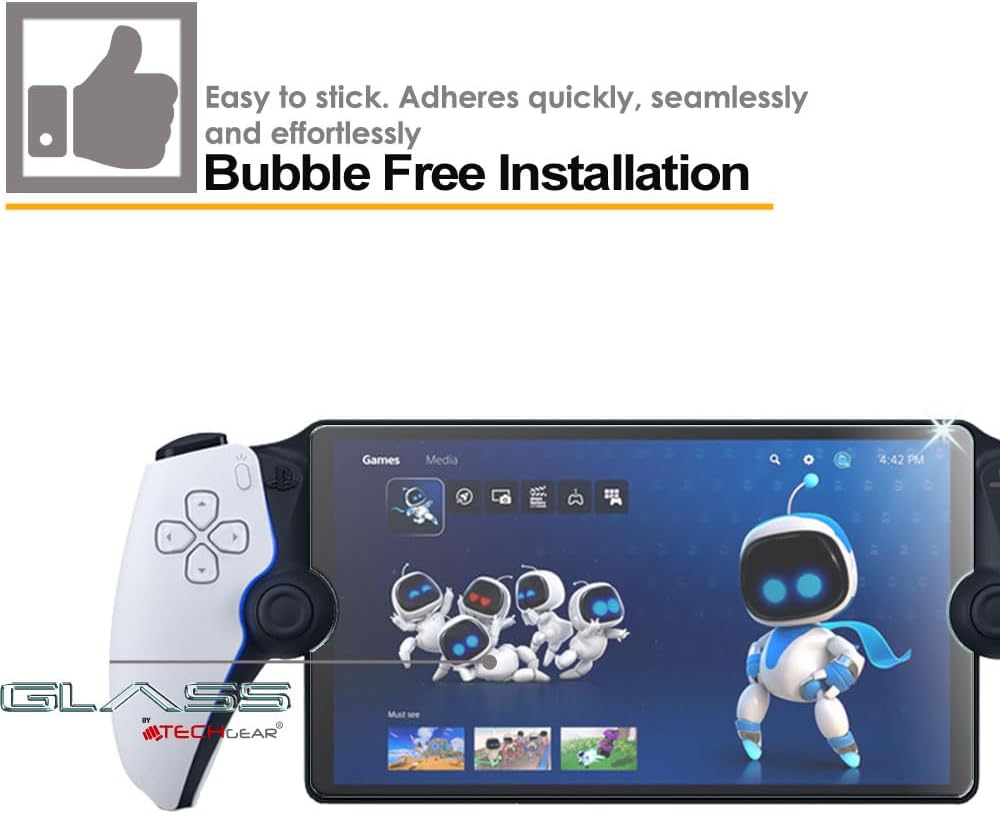 Sony PlayStation Portal Remote Player Anti Glare, Matte Tempered Glass Screen Protectors