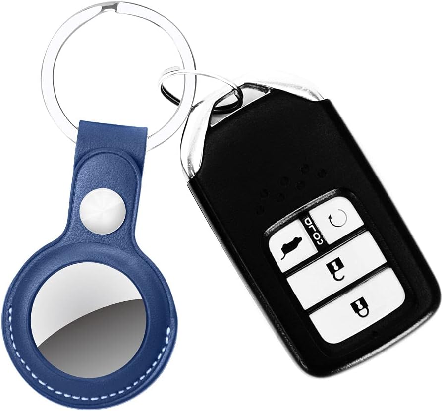 Premium PU Leather Easy Carry AirTag Cover