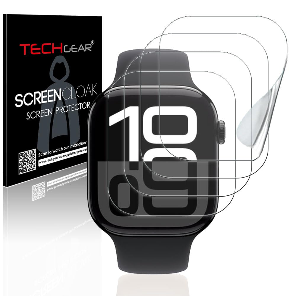 Apple Watch Series 11 & 10 42mm Full Coverage EPU Film Screen Protectors