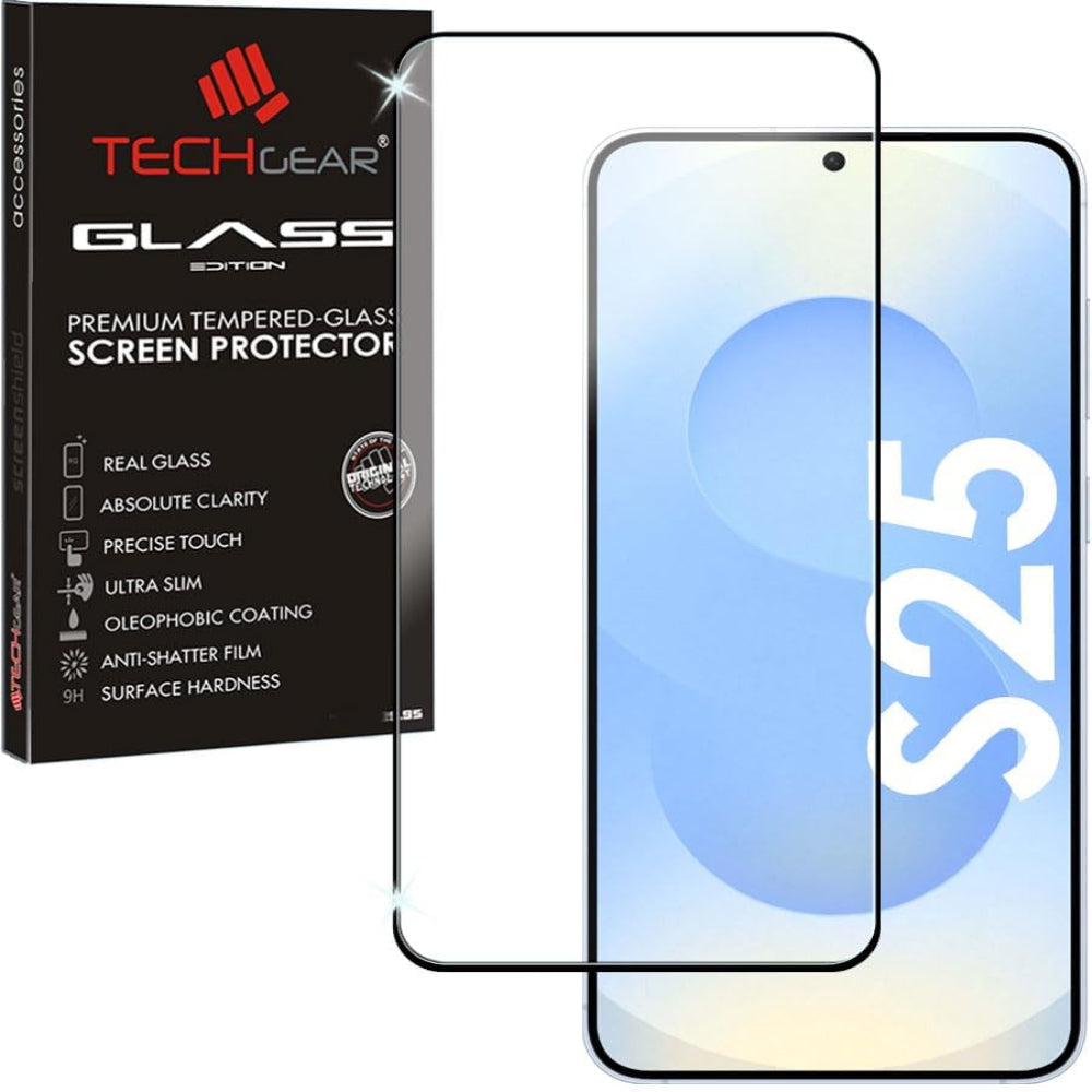 Samsung Galaxy S25 5G Full Coverage 3D Tempered Glass Screen Protectors