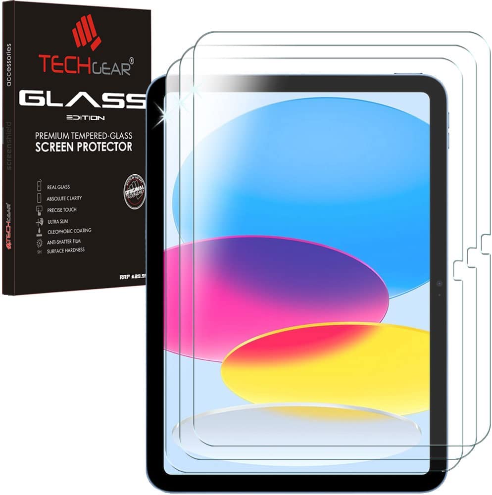 Apple iPad 11th & 10th Generation, iPad 2025 / 2022 Tempered Glass Screen Protectors