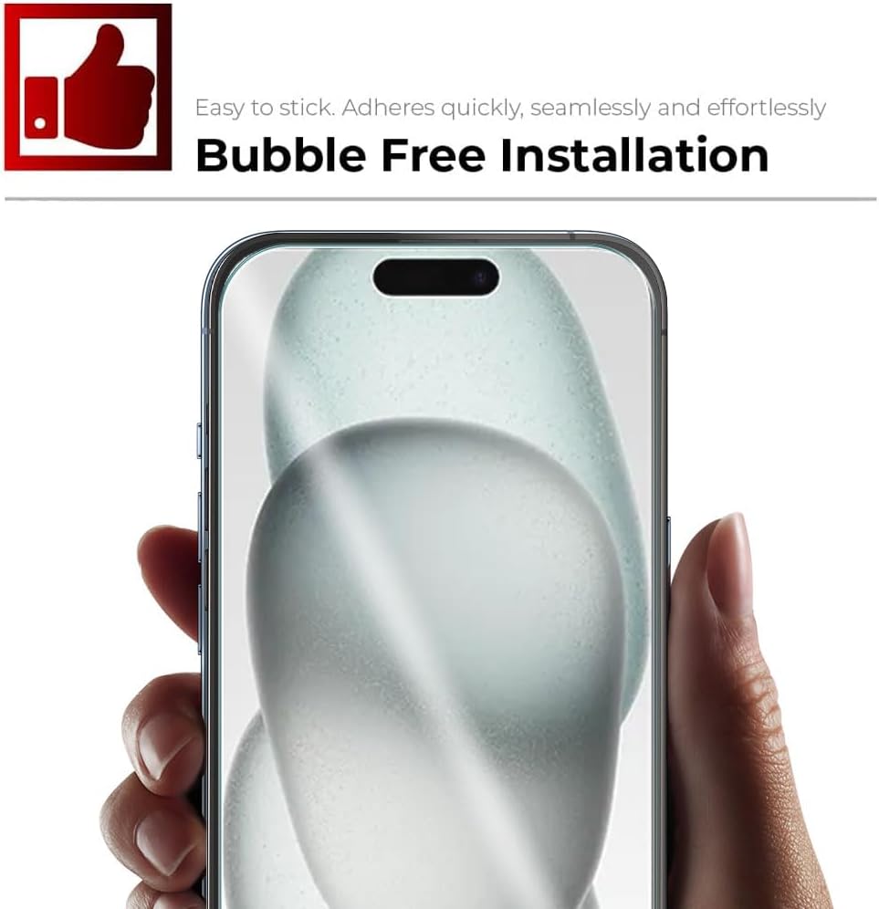 iPhone 15 Plus Tempered Glass Screen Protectors