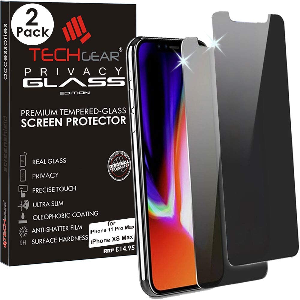 iPhone 11 Pro Max / iPhone XS Max Anti Spy, Privacy Tempered Glass Screen Protectors