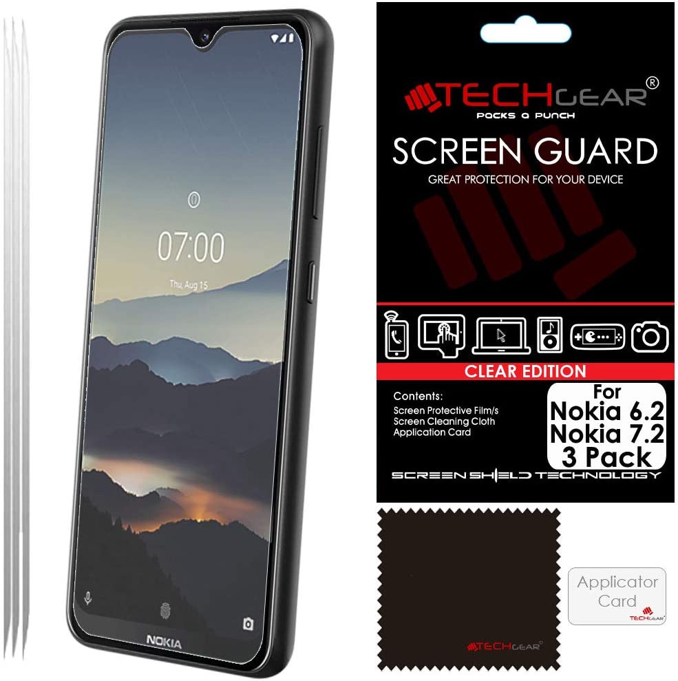 Nokia 7.2 / Nokia 6.2 Clear Film Screen Protectors