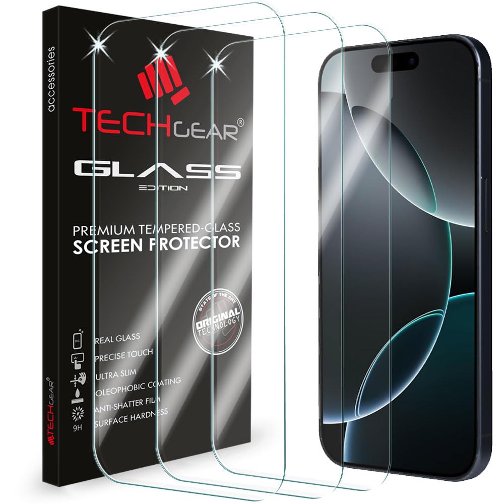 iPhone 16 Pro Tempered Glass Screen Protectors