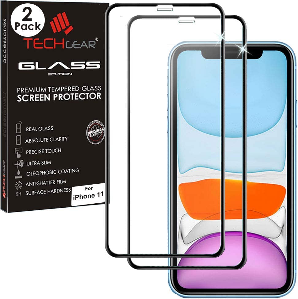 iPhone 11 / iPhoen XR Full Coverage 3D Tempered Glass Screen Protectors