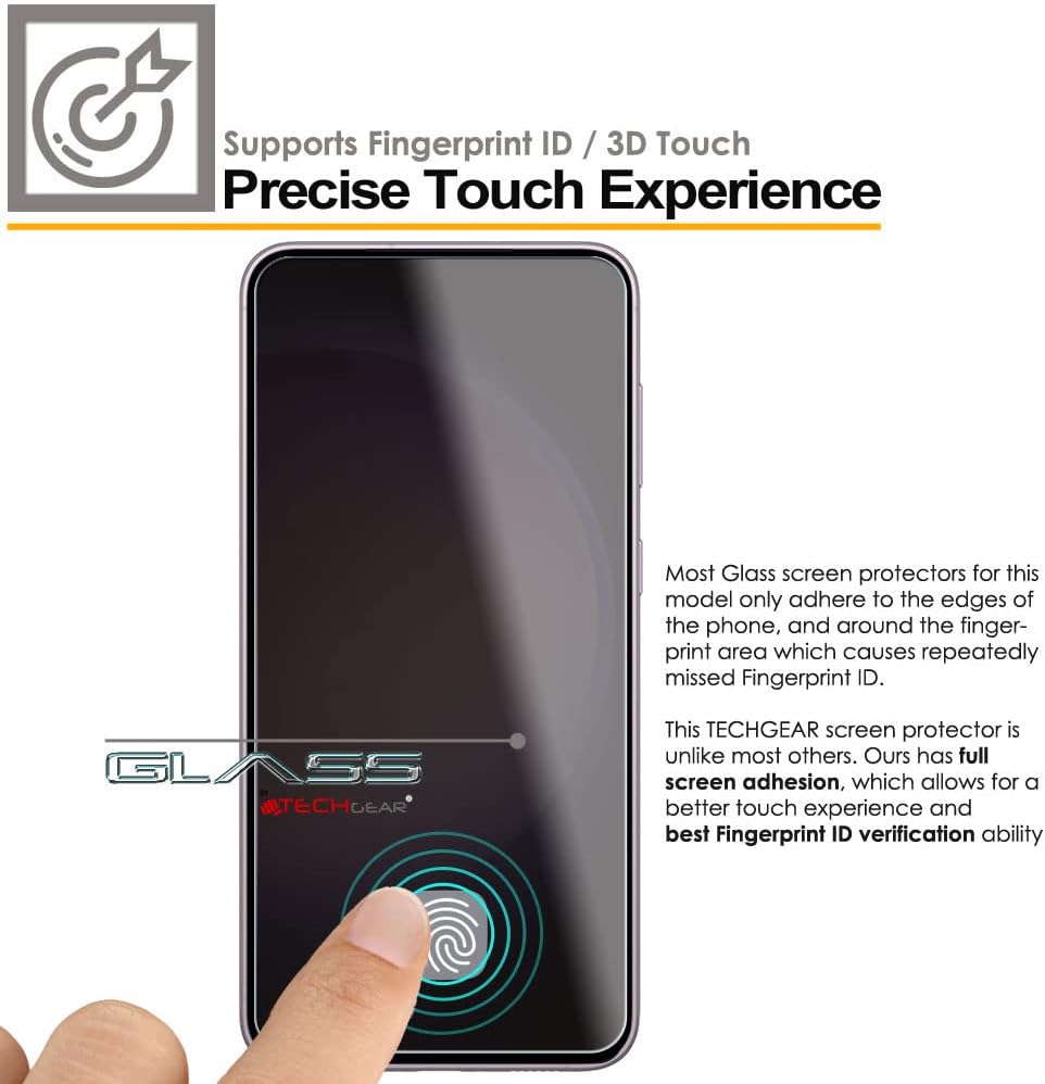 Samsung Galaxy S23 FE Full Coverage 3D Tempered Glass Screen Protectors