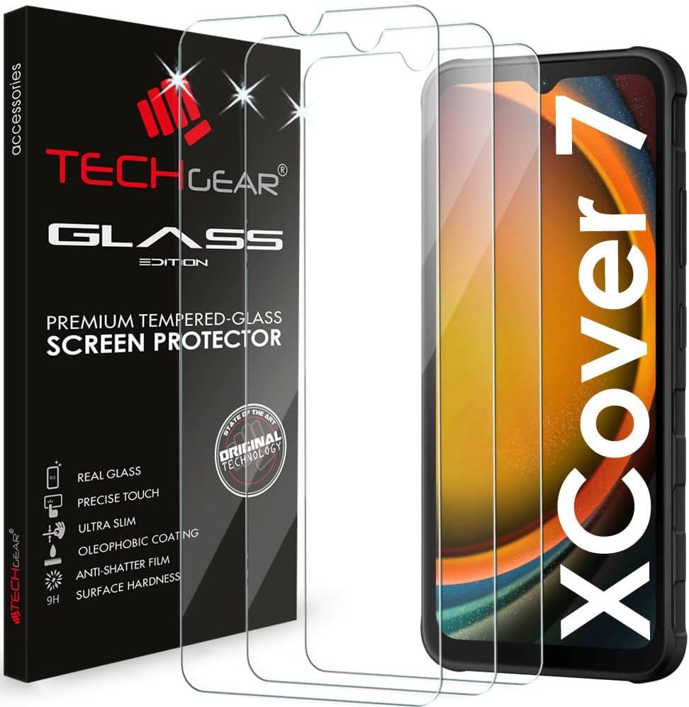 Samsung XCover 7 / X Cover 7 Pro 5G Tempered Glass Screen Protectors