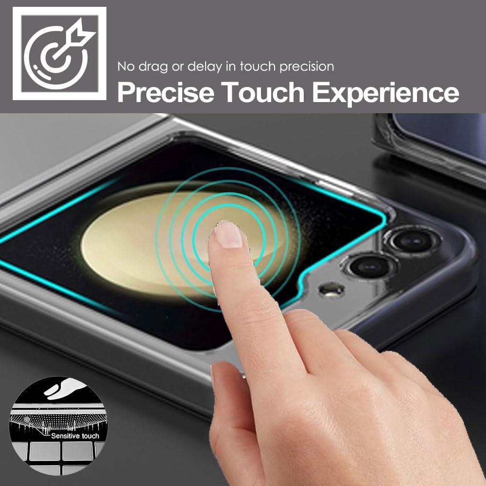 Samsung Galaxy Z Flip5 Tempered Glass Screen Protectors