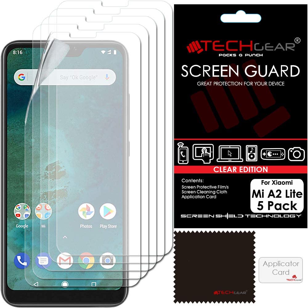 Xiaomi Mi A2 Lite Clear Film Screen Protectors