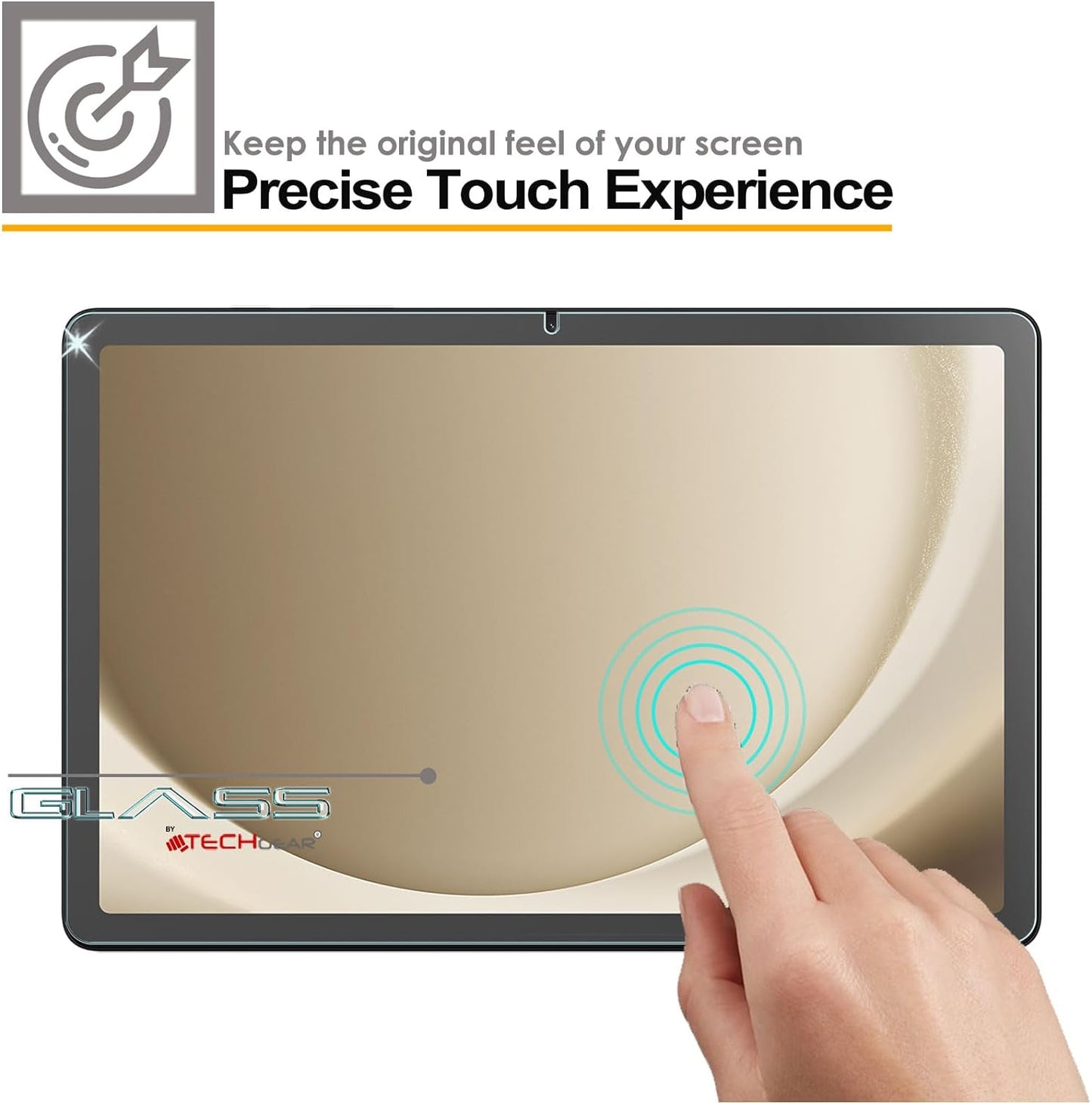 Samsung Galaxy Tab S9 FE Plus 12.4" (SM-X610 / SM-X616) Anti Glare, Matte Tempered Glass Screen Protectors