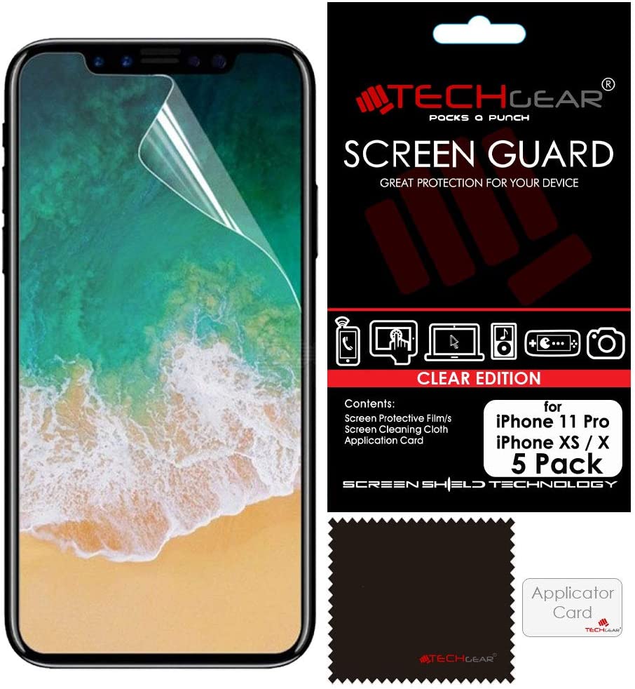 iPhone 11 Pro / iPhoen XS / X Clear Film Screen Protectors