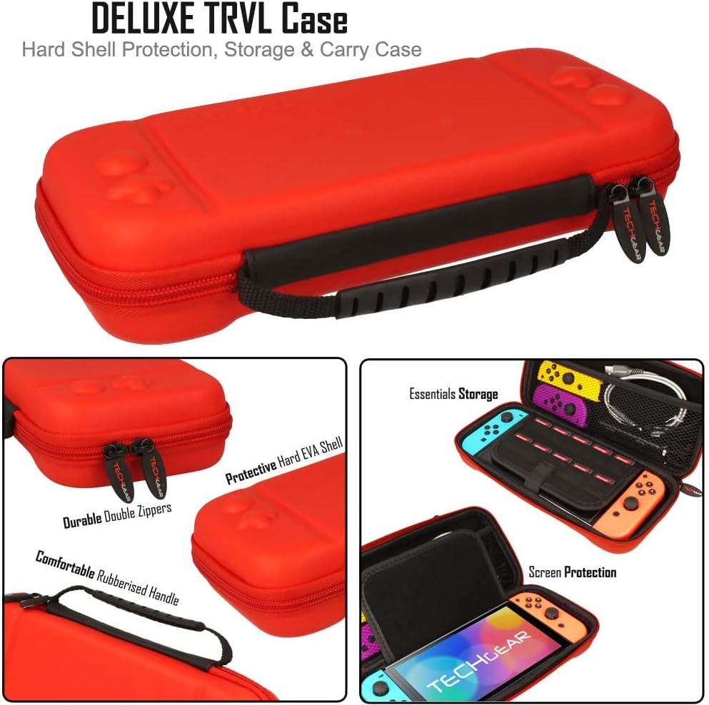 Nintendo Switch OLED Case & Accessory Bundle