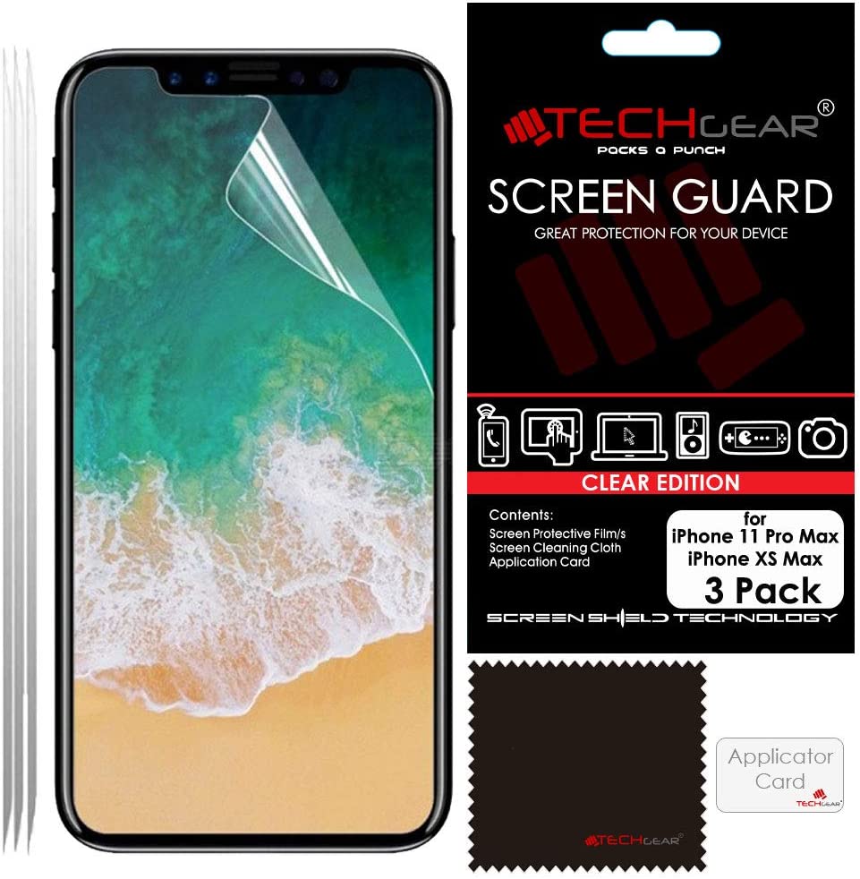 iPhone 11 Pro Max / iPhone XS Max Clear Film Screen Protectors