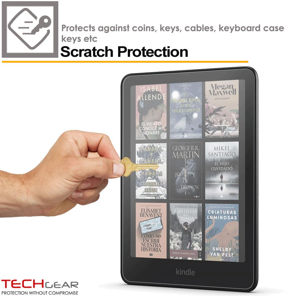 Amazon Kindle Paperwhite/Signature/Kids/Kindle Colorsoft (2024 / 12th Generation) Clear Film Screen Protectors