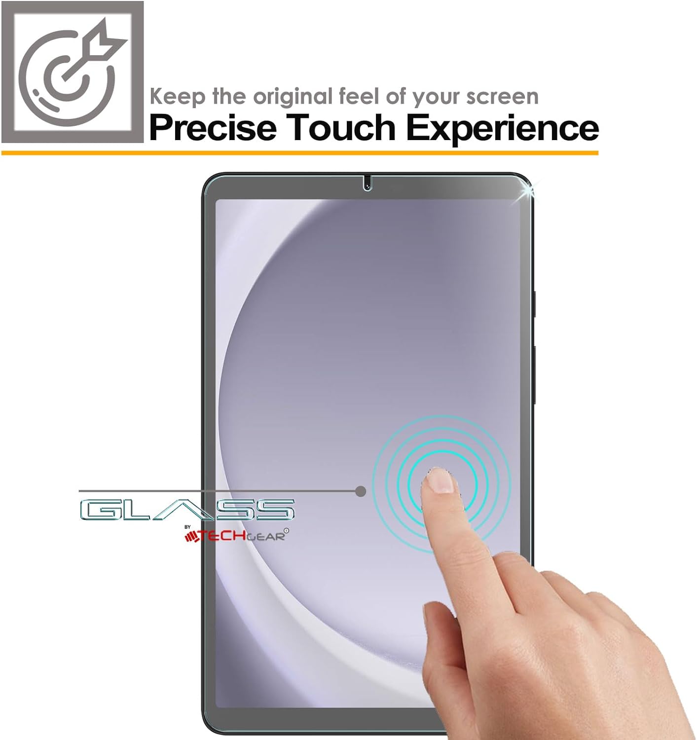 Anti-Glare Matte Glass Screen Protector for Samsung Galaxy Tab A11 8.7" (2025 SM-X130/X133/X135) & Tab A9 8.7" (2023 SM-X110/X115/X117) – Tempered Glass Edition, Anti-Fingerprint, Stylus Compatible, Case Friendly