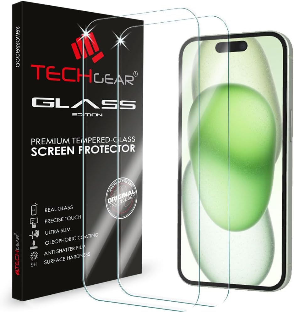 iPhone 15 Plus Tempered Glass Screen Protectors