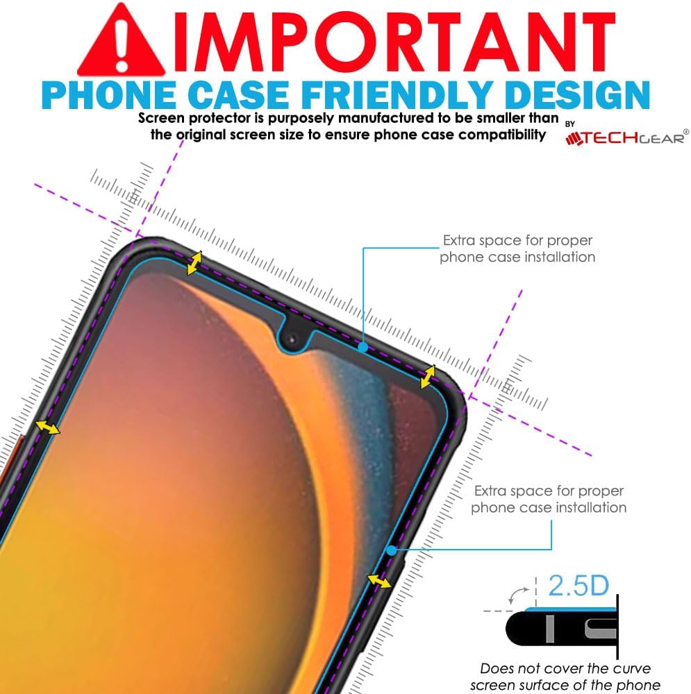 Samsung XCover 7 Tempered Glass Screen Protectors