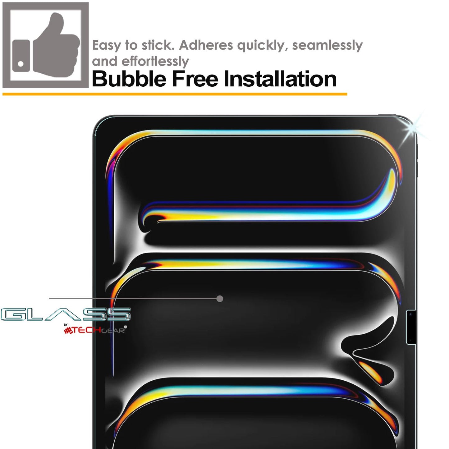 Apple iPad Pro 13" (M4) 2024, 7th Generation Tempered Glass Screen Protector