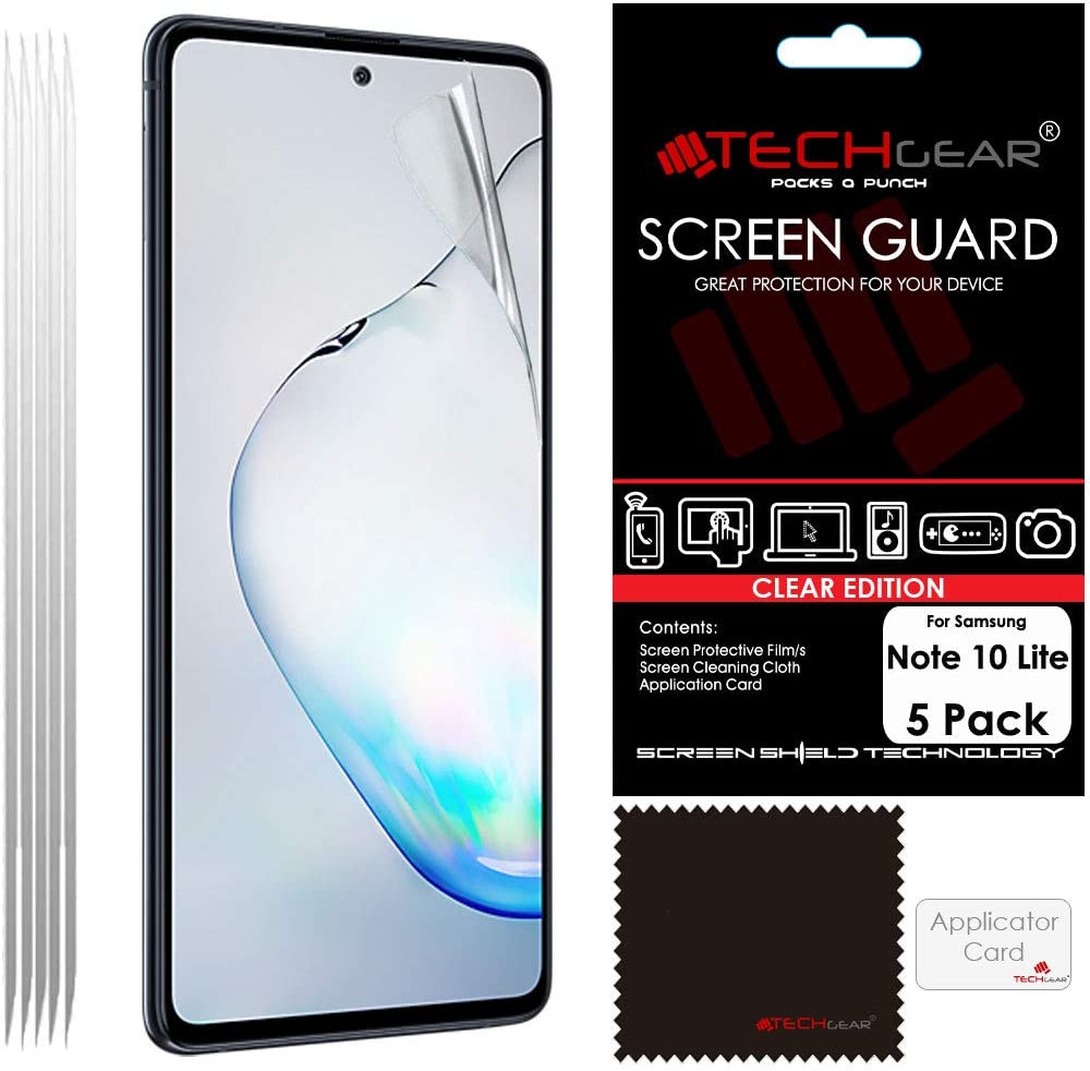 Samsung Galaxy Note 10 Lite / S10 Lite Clear Film Screen Protectors