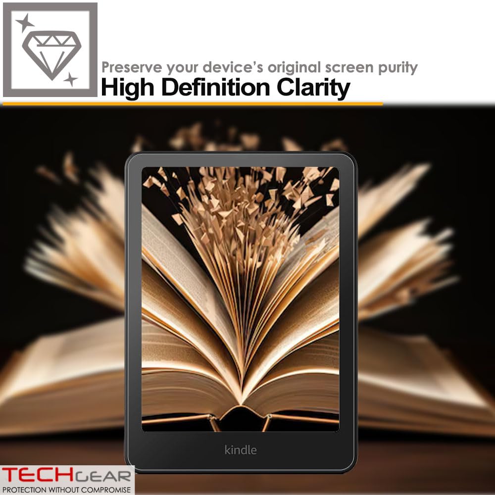 Amazon Kindle Paperwhite/Signature/Kids/Kindle Colorsoft (2024 / 12th Generation) Clear Film Screen Protectors