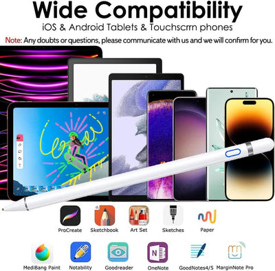 Stylus Pen for iPads 2018 Onwards with Palm Rejection