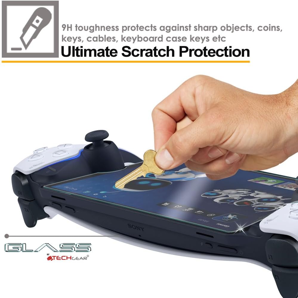Sony PlayStation Portal Remote Player Anti Glare, Matte Tempered Glass Screen Protectors