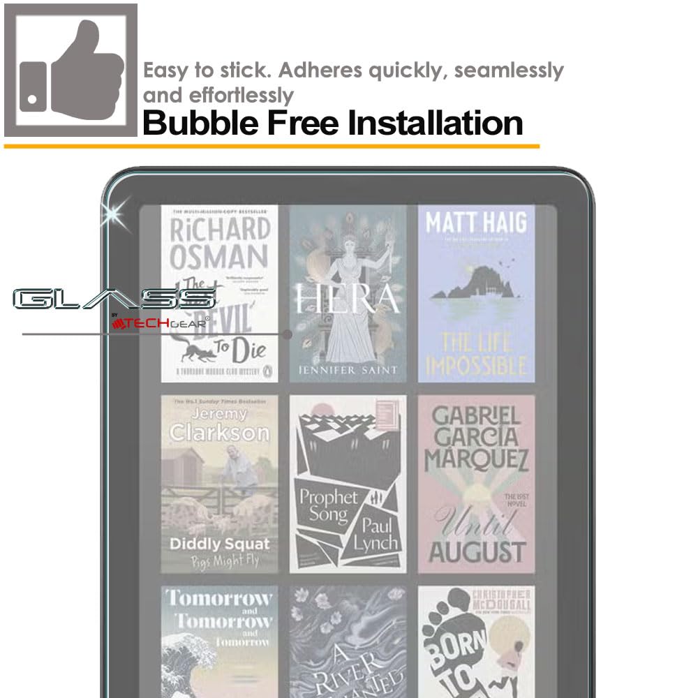 Amazon Kindle Paperwhite/Signature/Kids/Kindle Colorsoft (2024 / 12th Generation) Anti Glare, Matte Tempered Glass Screen Protectors