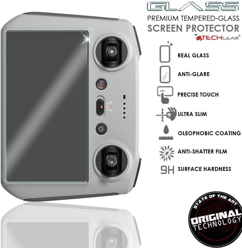 DJI RC / DJI RC 2 Anti Glare, Matte Tempered Glass Screen Protectors