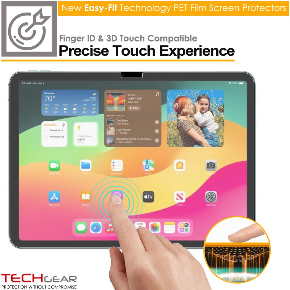 Apple iPad Pro 13" (M4) 2024, 7th Generation Anti Glare, Matte Film Screen Protectors