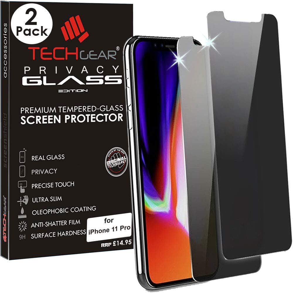 iPhone 11 Pro / iPhoen XS / X Anti Spy, Privacy Tempered Glass Screen Protectors