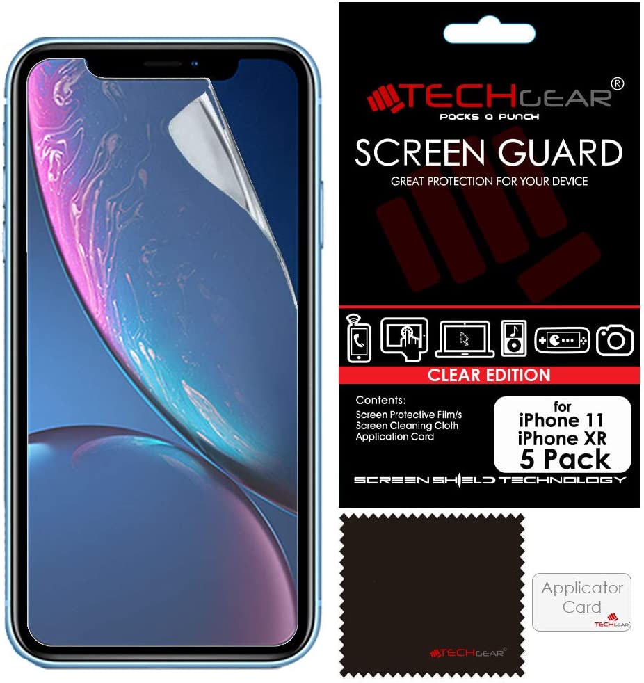 iPhone 11 / iPhoen XR Clear Film Screen Protectors