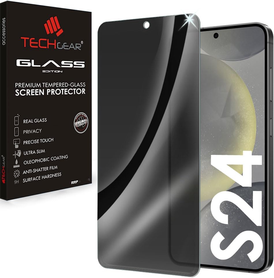 Samsung Galaxy S24 5G Anti Spy, Privacy Full Coverage 3D Tempered Glass Screen Protectors