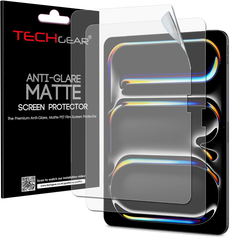 Apple iPad Pro 13" (M4) 2024, 7th Generation Anti Glare, Matte Film Screen Protectors
