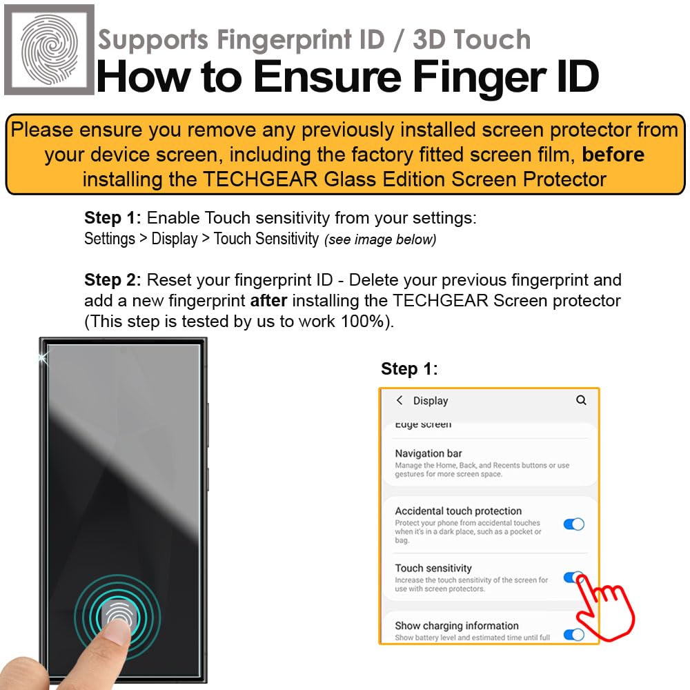 Samsung Galaxy S25 Ultra Full Coverage 3D Tempered Glass Screen Protectors