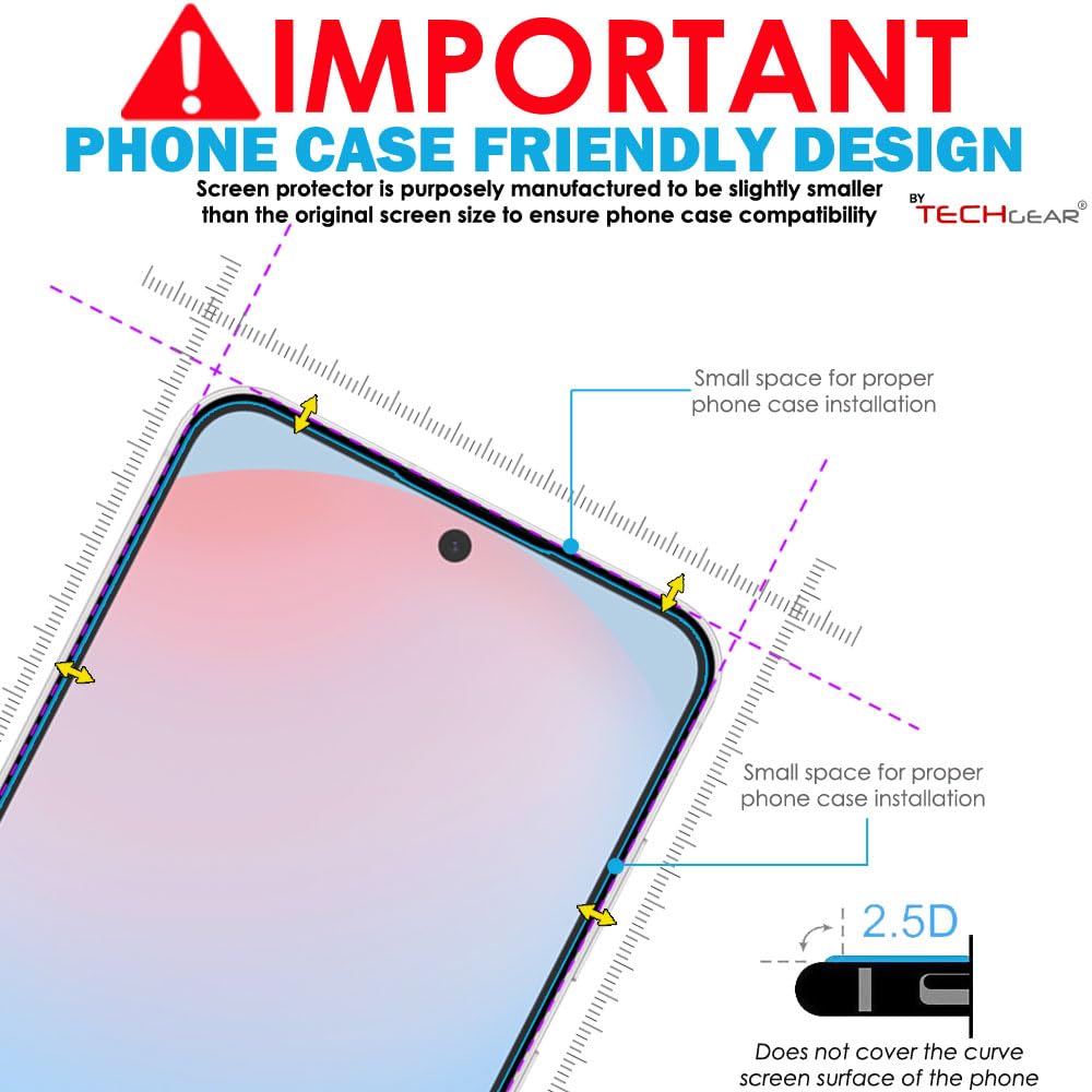 Samsung Galaxy S24 FE Tempered Glass Screen Protectors