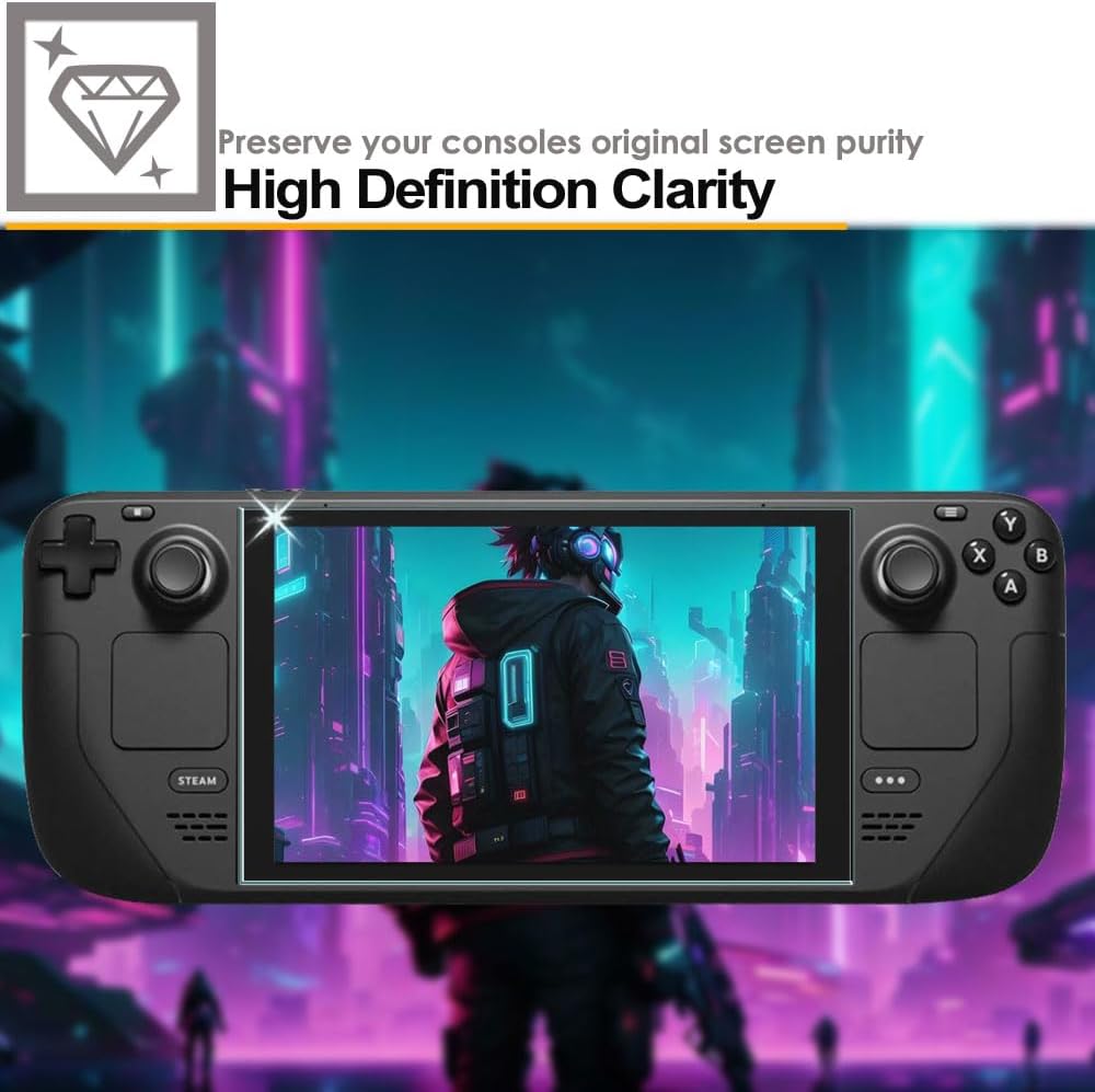 Steam Deck OLED / Steam Deck Tempered Glass Screen Protectors