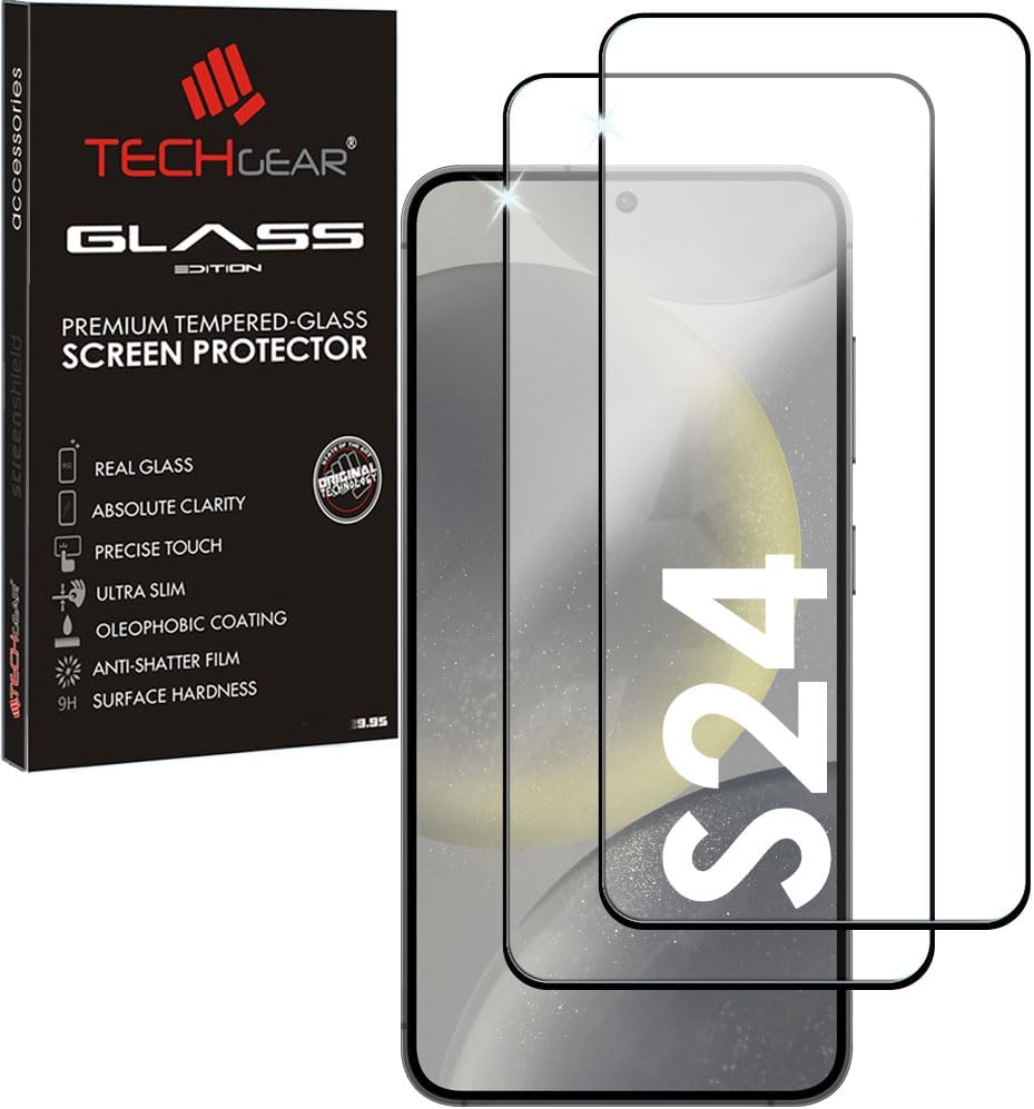 Samsung Galaxy S24 5G Full Coverage 3D Tempered Glass Screen Protectors