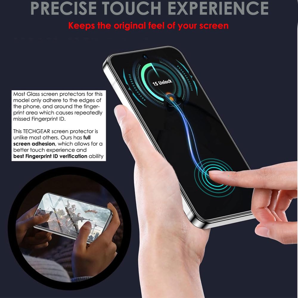 Google Pixel 9 Pro XL Anti Spy, Privacy Full Coverage 3D Tempered Glass Screen Protectors
