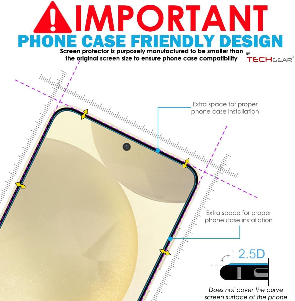 Samsung Galaxy S24 5G Tempered Glass Screen Protectors