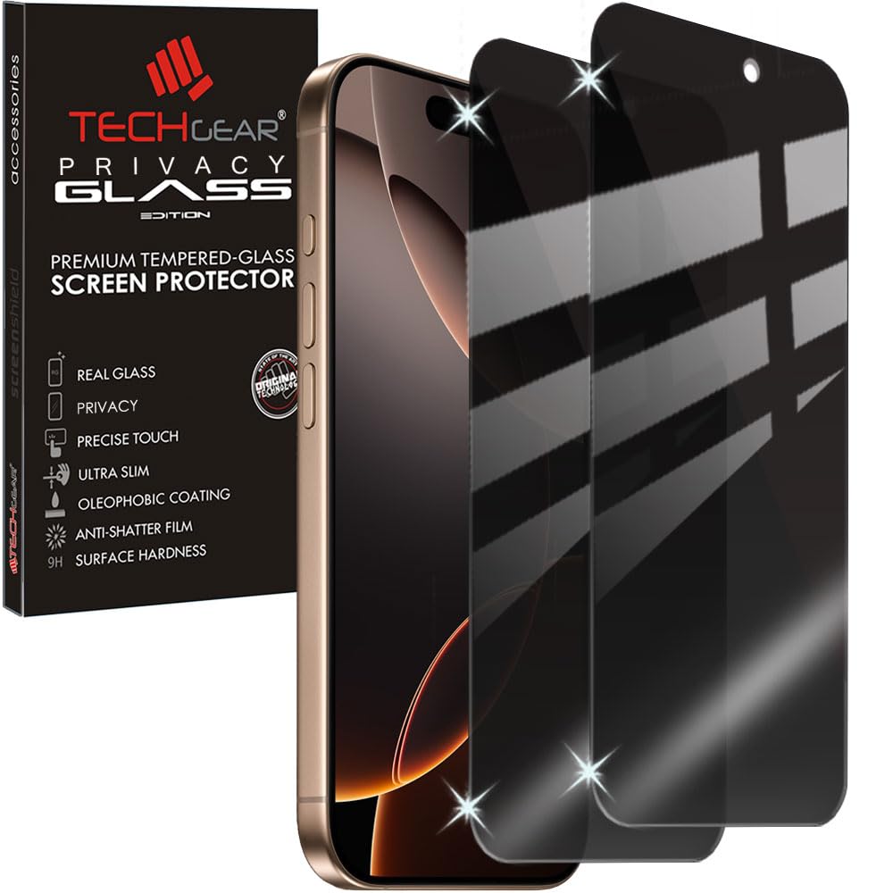 IPhone 16 Pro Max Anti Spy, Privacy Tempered Glass Screen Protectors
