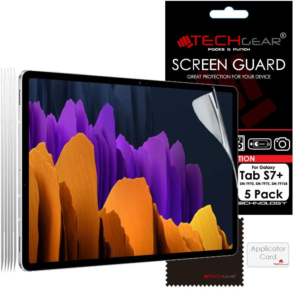 Samsung Galaxy Tab S7 Plus / S7+ 12.4" Film Screen Protectors (SM-T970 / SM-T975)