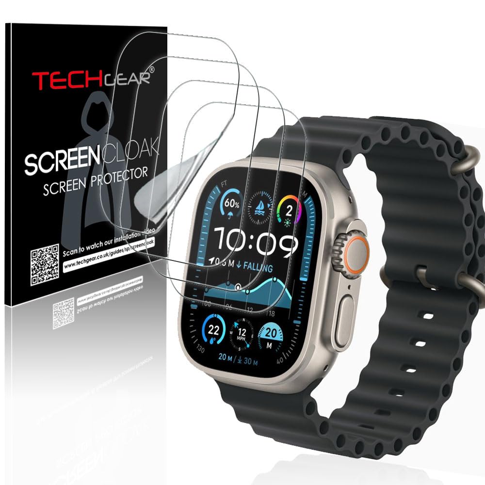 Apple Watch Ultra 3 2 1 49mm Full Coverage EPU Film Screen Protectors