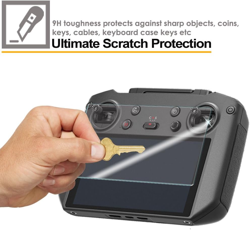DJI RC Pro Tempered Glass Screen Protectors